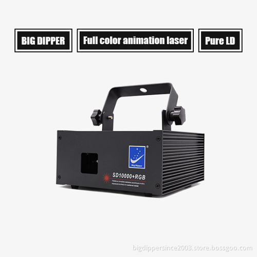 BigDipper Betopper seven star decorative uplight Purl laser diode with SD card good projector SD10000+RGB